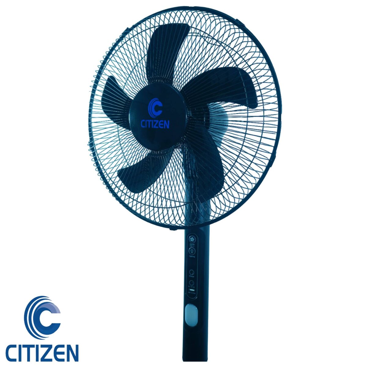 16-Inch Rechargeable Stand Fan with Remote Control