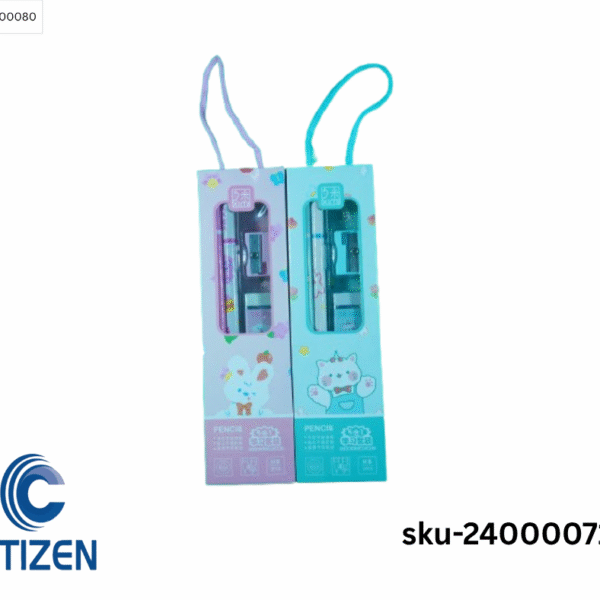 Citizen Pencil Gift Set with 5 premium wooden pencils for writing and drawing