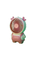 Mini Rechargeable Hand-held Fan – Model DD5619G | Portable USB Fan for Personal Cooling