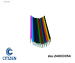 Citizen Wooden Color Pencils – Set of Vibrant, Smooth-Blending Art Pencils for Drawing and Coloring
