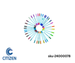 Citizen Double Head Alcohol-Based Color Pens (12 pcs)