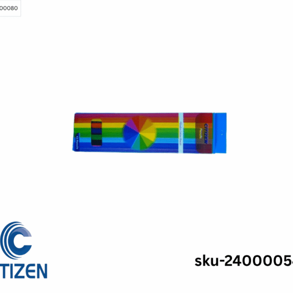 Citizen Wooden Color Pencils – Set of Vibrant, Smooth-Blending Art Pencils for Drawing and Coloring