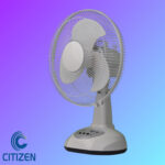 Rechargeable table fan 12 inch Bangladesh Fan with built-in LED light Solar compatible rechargeable fan Metal mesh table fan 6V battery Load shedding fan with USB charging Portable fan for home and outdoor use