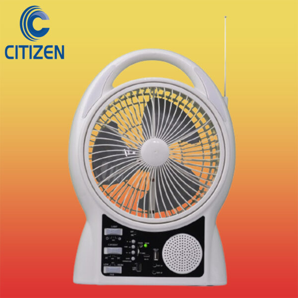 Multifunctional Rechargeable Fan 8 Inch– Compact Power Meets Smart Utility
