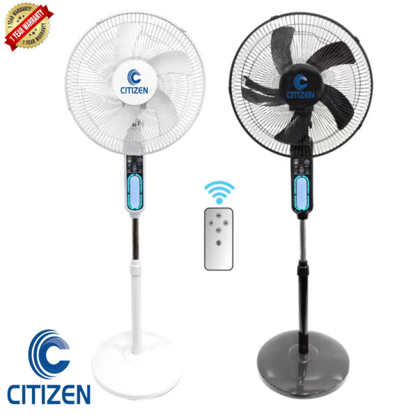 Rechargeable stand fan DY218YK 16-inch fan with RGB light and remote Citizen solar rechargeable fan Bangladesh 7000mAh battery-powered fan USB charging fan for load shedding Fan with LED night light and mood lighting High backup rechargeable fan 16 inch Portable fan for home and outdoor use Fan with dual power charging (solar + electric) Best Citizen fan in Bangladesh 2025